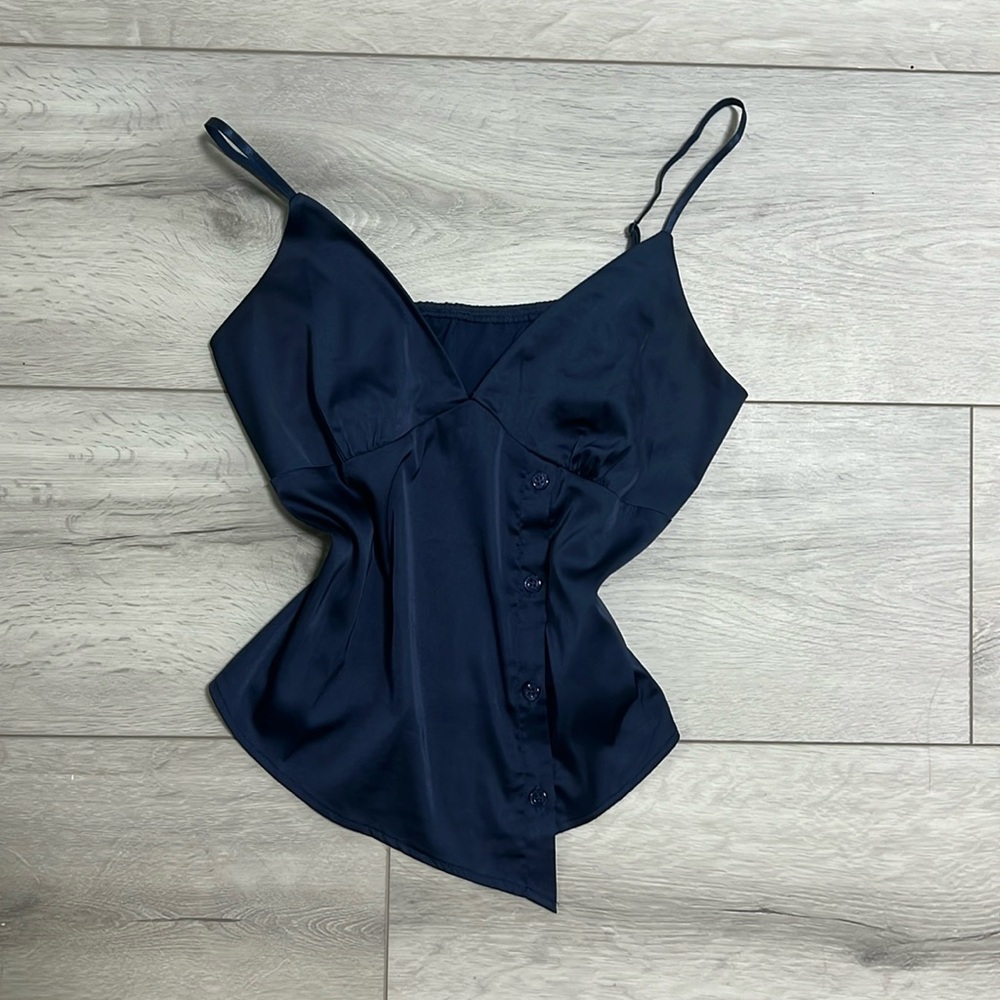 Dream Bandits Australia Satin Asymmetrical Top